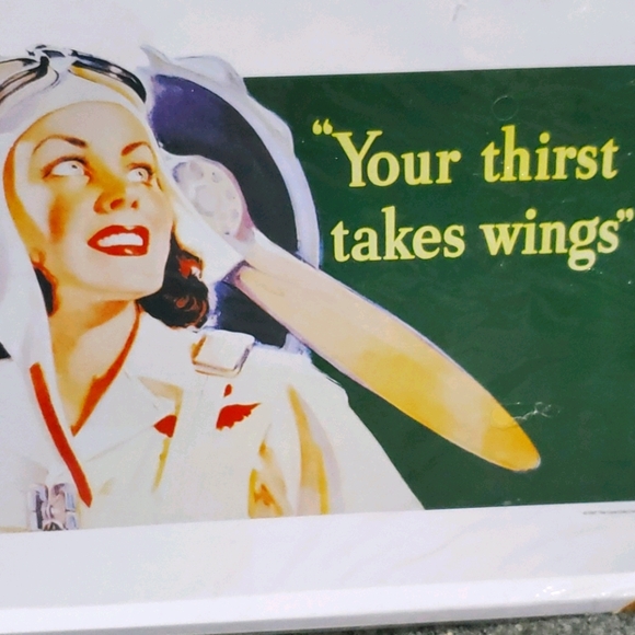 Vintage 1997 Coca Cola Collectible Tin Sign Soda Advertising Retro Decor Collect - Picture 2 of 11